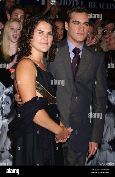 Joaquin Phoenix And Sister Rain Phoenix Attend The Walk The Line