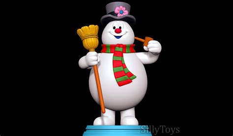 Frosty The Snowman - 3D Model by SillyToys