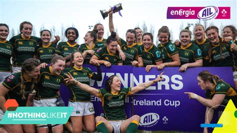 Irish Rugby Energia All Ireland League Womens Cup Series Fixtures