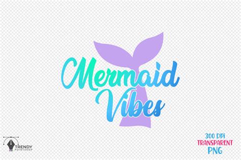 Mermaid Vibes Mermaid Svg Design Graphic By Trendypointshop · Creative Fabrica