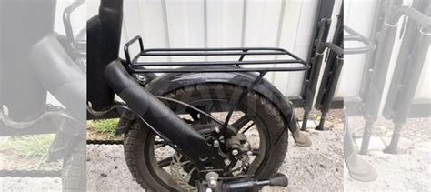 Багажник для электровелосипеда Kugoo V1, Б/у купить в Москве | Авито