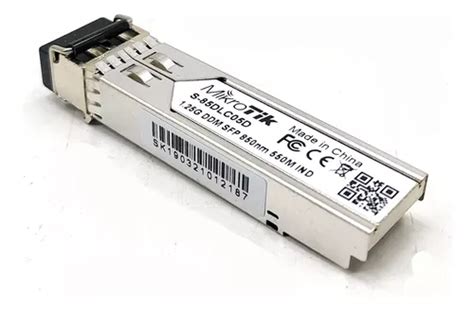 Modulo Transceptor Sfp Multimodo Mikrotik 1 25 G Lc Dual