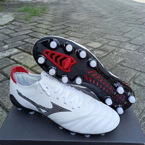 Jual Sepatu Bola Mizuno Morelia Neo 3 Beta White Black Jakarta Utara