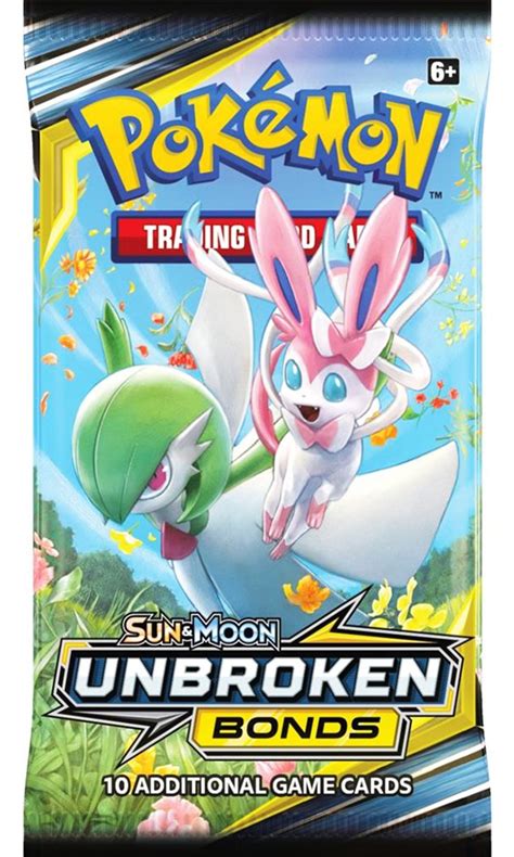 POKÉMON UNBROKEN BONDS PAQUET BOOSTER ANGLAIS SUN MOON