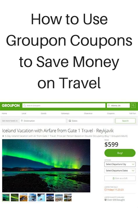 How to Use Groupon Coupons to Save Money on Travel - 52 Perfect Days