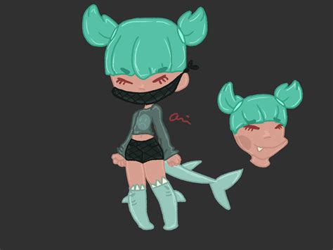 Shark Girl Ota Closed By Strawb Ari On Deviantart