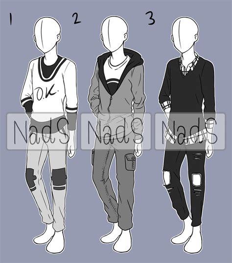 [CLOSED] Casual Boy Fashion Adopt 3 by NadiaSyahda on DeviantArt