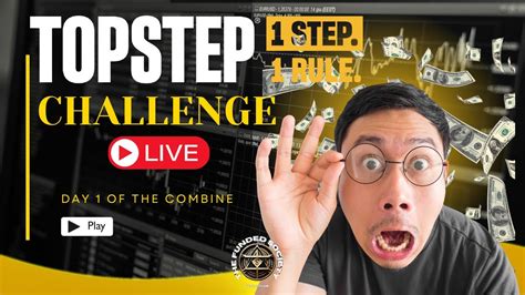 Live Trading Session My Attempt At The 50K Topstep Combine Day 1