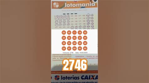Resultado Lotomania 2746 - LOTOMANIA resultado 2746 - YouTube