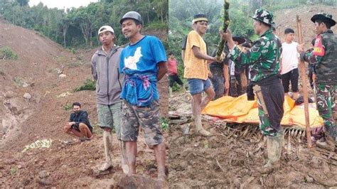 Pj Gubernur Sulsel Temui Korban Longsor Tana Toraja 18 Orang Tewas Dan