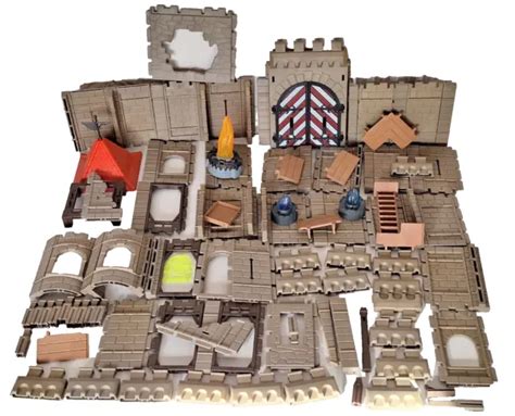 PLAYMOBIL CHATEAU FORT Lot De Pieces Moyen Age EUR 30 00 PicClick FR