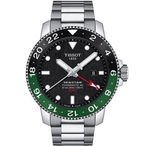 Relógio Tissot Seastar 1000 Gmt Powermatic 80 T120 429 11 051 01