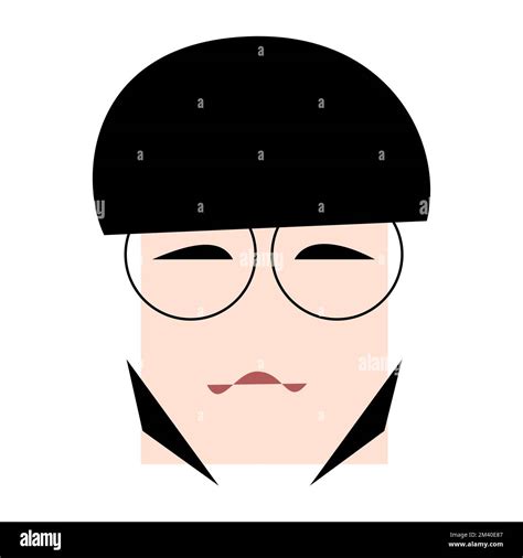 Vector korean guy in unmatched style Stock Vector Image & Art - Alamy