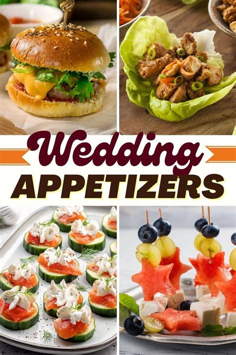 These Easy And Delicious Wedding Appetizers Make Planning Your Big Day