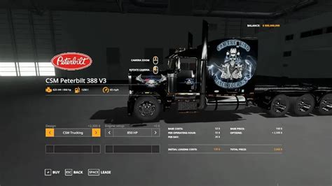 CSM PETERBILT 388 18 WHEELER TRUCK Forbidden Mods Einfach Verboten Gut