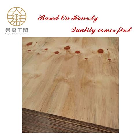 Poplar Core Radiata Pine Plywood Cdx Pine Commercial Plywood With Wbp