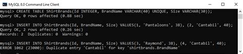 Mysql Constraints Javatpoint