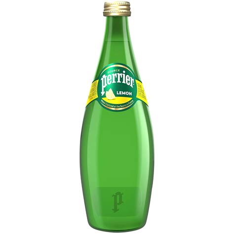 Perrier Lemon Flavored Carbonated Mineral Water 253 Fl Oz