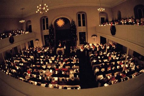 The Lititz Christmas Vigil Today – Moravian Church Eastern District