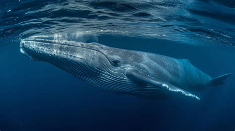 Blue Whale Underwater Largest Animal Whale Watching Marine Life