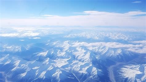 Fundo Montanhas Cobertas De Neve E Paisagens Pitorescas De Uma