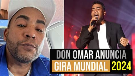 Don Omar Anuncia Gira Mundial Para Back To Reggaeton Youtube