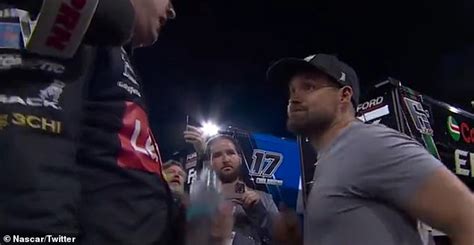 NASCAR Drivers Ricky Stenhouse Jr And Kyle Busch BRAWL On Live TV And