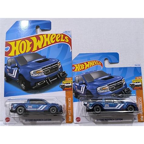 Hot Wheels Ford Maverick Custom Case L M Long Short Card Shopee Philippines
