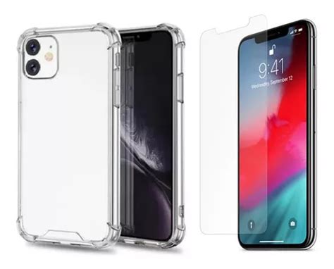 Kit Capinha Antichoque Película De Vidro Para iPhone 11 MercadoLivre