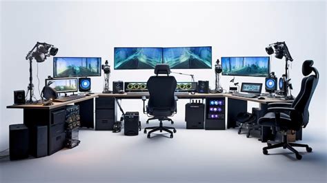 Premium Photo | A photo of LAN Party Setup