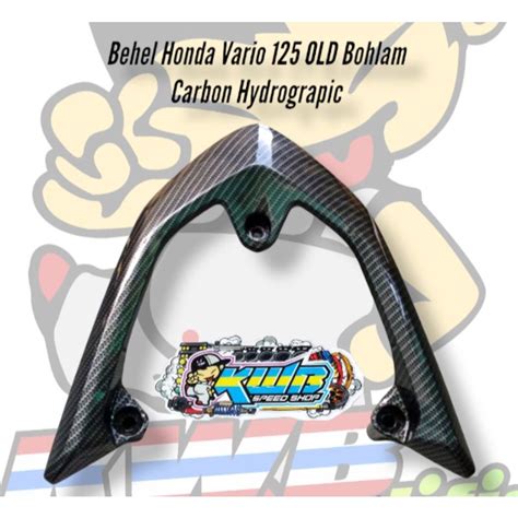 Jual Behel Begel Planger Honda Vario 125 Bohlam Vario 125 Old Carbon