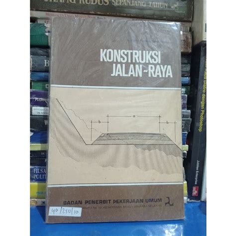 Jual Buku Bekas Kontruksi Jalan Raya Shopee Indonesia