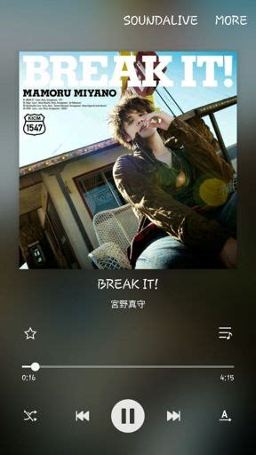 Mamoru Miyano Break It Japan Amino