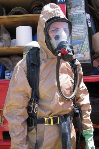 KfdCommercialDivingEquipment Gas Mask Girl Mask Girl Hazmat Suit