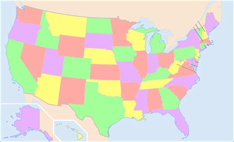 printable us map with state names Do you know enough about us geography ...