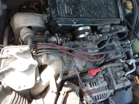 Куда врезать сенсор датчика буста? — Subaru Forester (SF), 2 л, 1999 ...