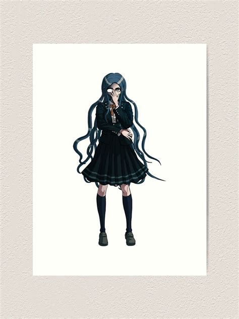 Danganronpa V3 Tsumugi Shirogane Full Body Sprite Art Print For Sale