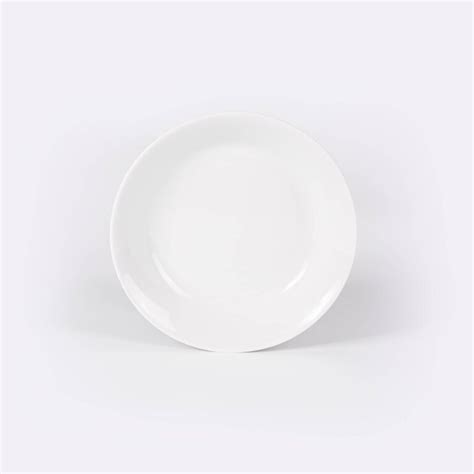 L Assiette Creuse Ronde En Porcelaine De Limoges Blanche Ogre La