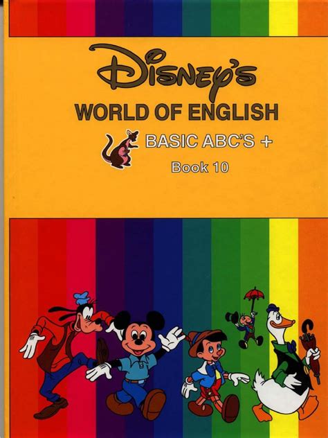 disneys world  english basic abcs