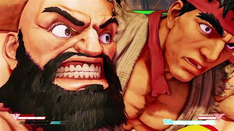 Street Fighter Test Zangief Youtube