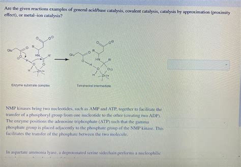 Solved Are the given reactions examples of general acid/base | Chegg.com