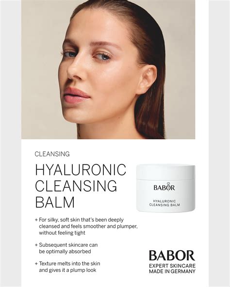 Babor Hyaluronic Cleansing Balm Ml Oz Neiman Marcus