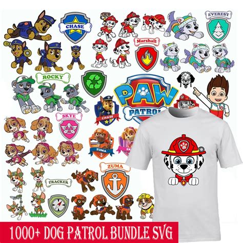 Paw patrol svg, paw patrol svg bundle, paw patrol svg file, | Inspire Uplift