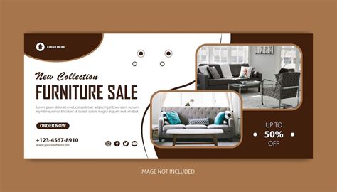 Premium Vector Furniture Sale Banner Promotion Template Design With