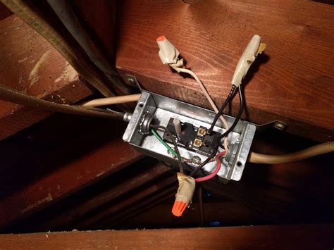 electrical - Removing attic fan thermostat - how to terminate 3-wire ...