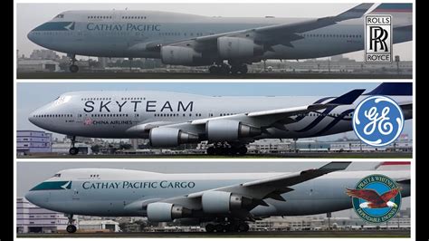 747 400 Series Engines Sound Battle Which One Do You Like Youtube