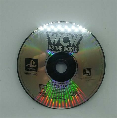 Wcw Vs The World Sony Playstation 1 Ps1 Disc Only Tested Values Mavin