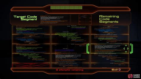 Illium Liara System Hacking Main Missions Walkthrough Mass Effect 2 Legendary Edition