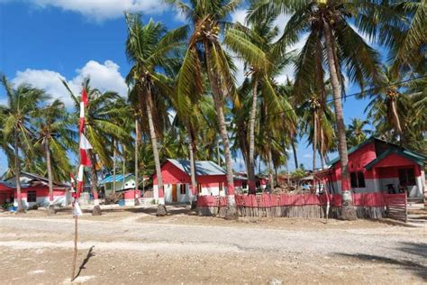 Jelang Perayaan Hut Ke Ri Kampung Merah Putih Di Rote Ndao Ntt