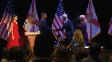 Desantis Crist Shake Hands After Name Calling Sparks Flying In Fla